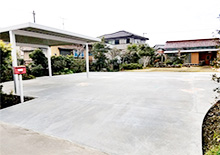 使いやすい駐車場