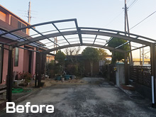 屋根パネル修繕工事