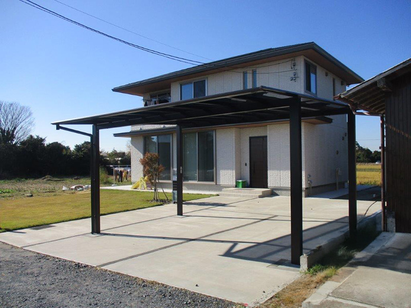 カーポート増設