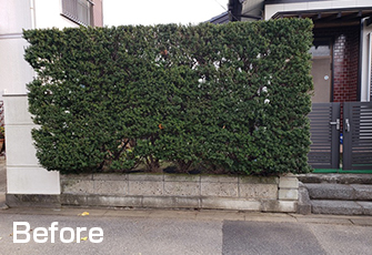 生垣のリガーデン！