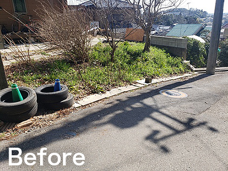 ブロック塀新設