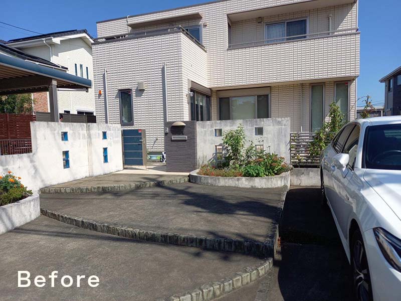 リガーデン～ブロック塀の塗り替え～
