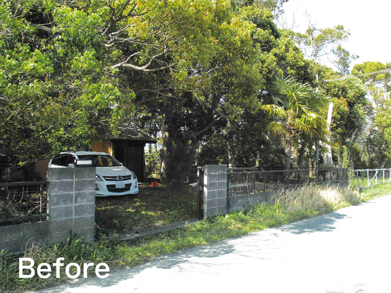 道路拡張に伴う外構工事～その２～