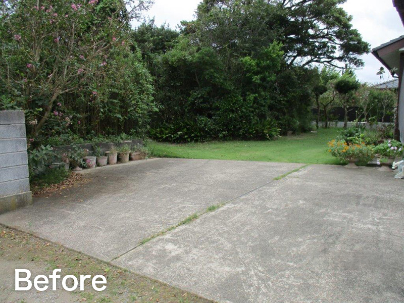 境界フェンス工事