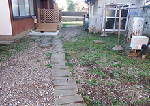 草取り作業軽減対策