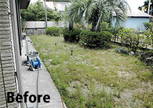 楽々、お手入れ