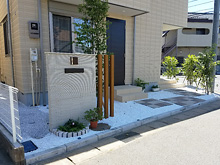 コンパクトなお庭♪