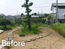 和風モダンなお庭