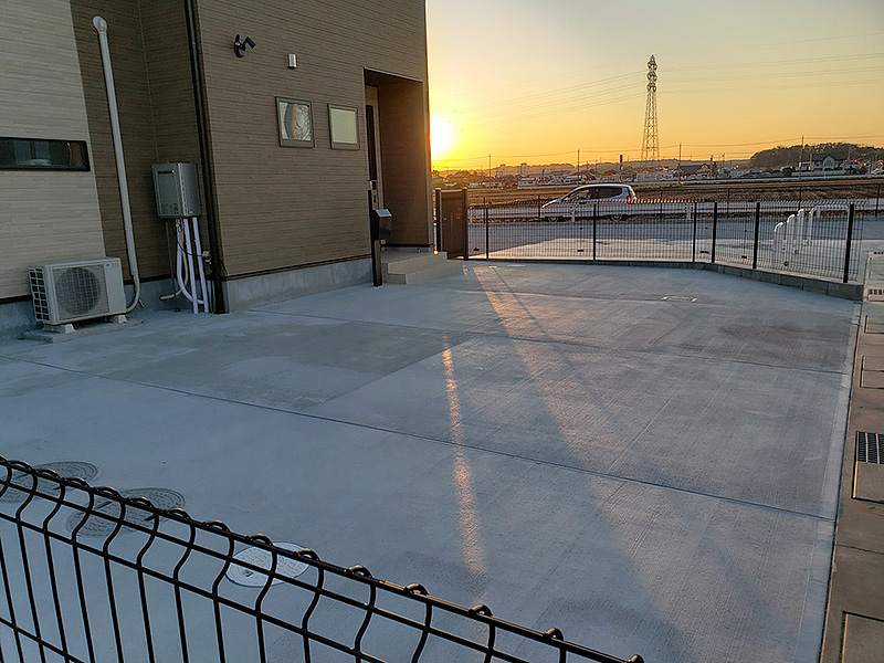 ローメンテナンスのお庭