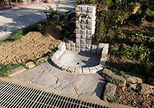 故 小出義雄監督ゆかりのお庭