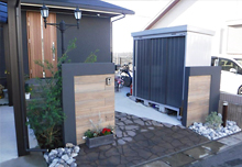 ナチュラルモダンな門まわり