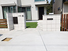 外構実例集　門まわり