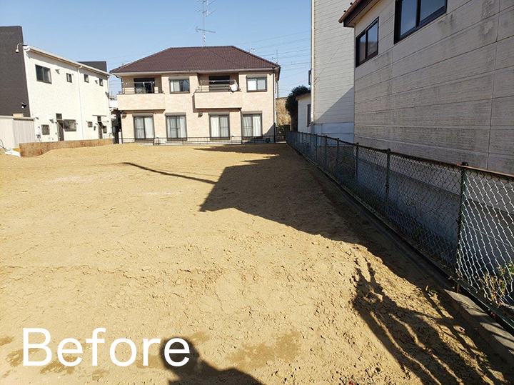 広場の環境整備（砂防）