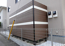 お風呂場用の坪庭