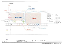 歩道切り下げ拡幅工事