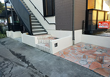 白とピンクの調和