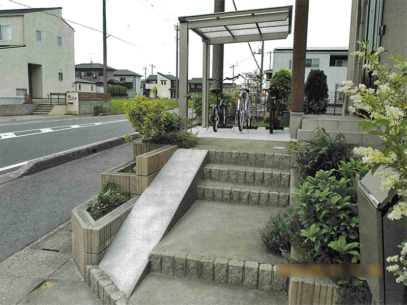 駐輪場のリフォーム