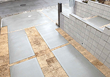 モデルハウスの景観作り企画設計施工