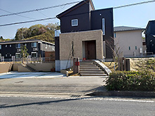 ナチュラルモダンなお庭