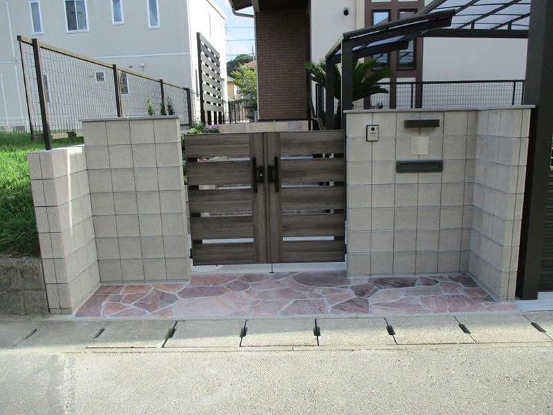 ライフスタイル重視のお庭