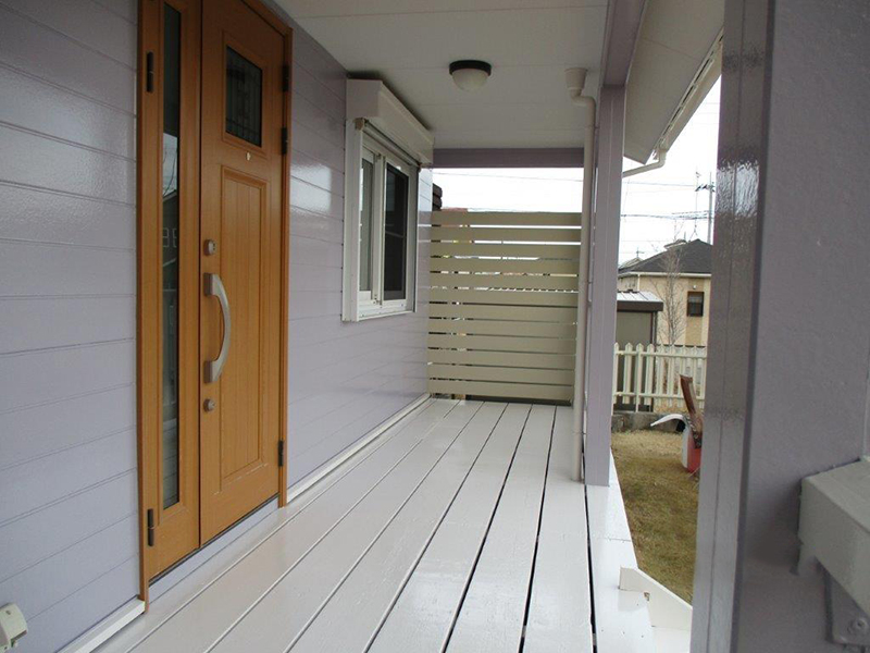 アメリカンフェンスのお庭