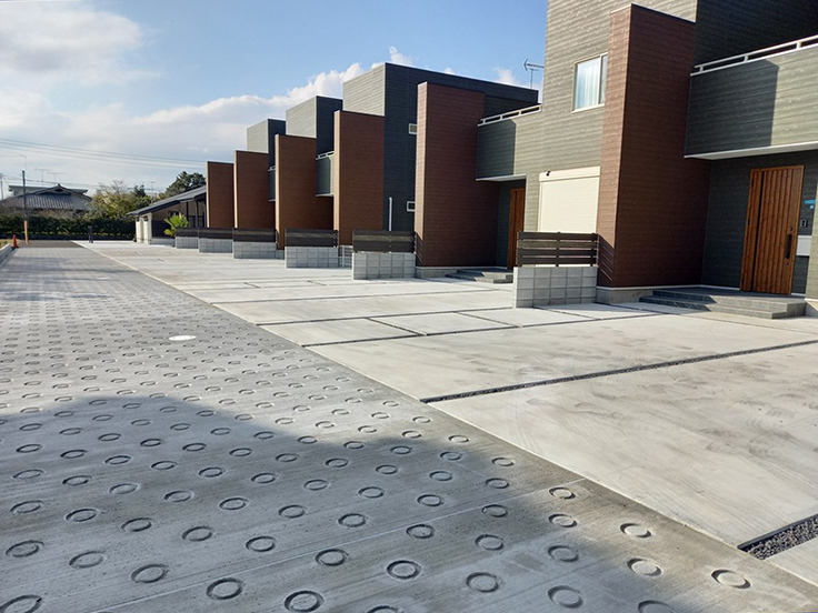 長屋の外構工事